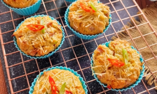Muffin Sosis Keju
