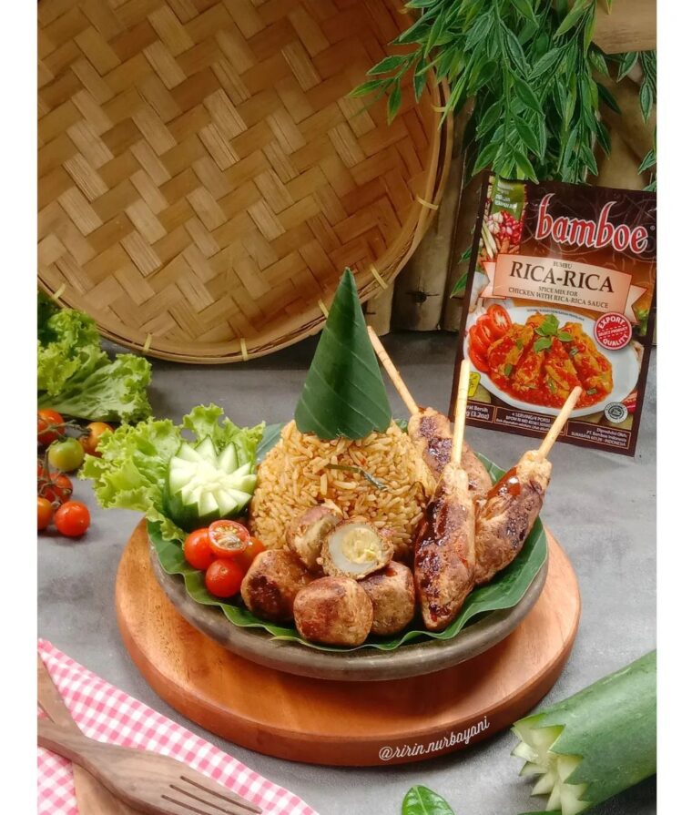 Resep Nasi Bamboe Rica Dan Sate Kepal Rica Dari ririn.nurbayani