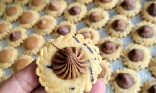 Nutella Cookies Tart - Kue dari Biscoff