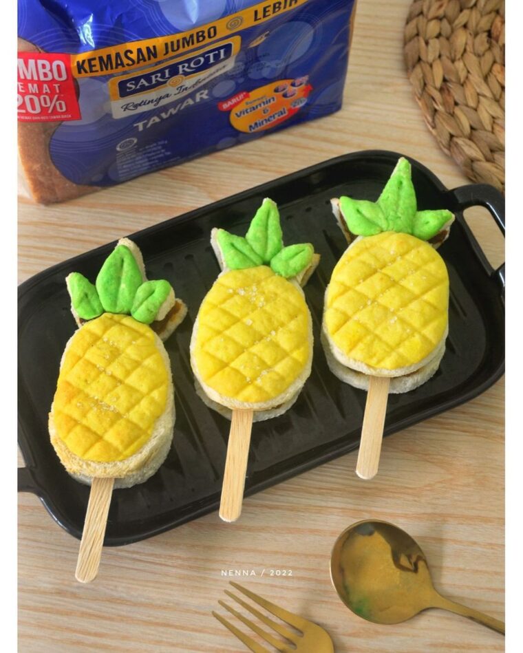 Resep Pineapple Popsicle Bread Dari nennaannen