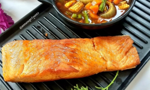 Salmon Saos Terayaki Bawang