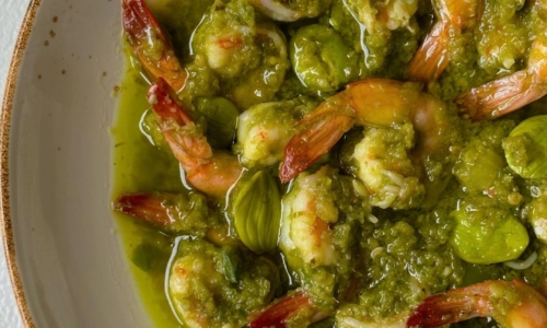 Sambal Ijo Udang Petai