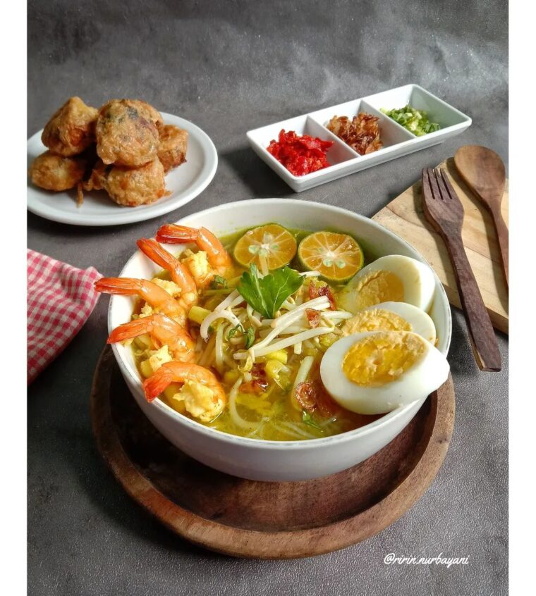 Resep Soto Udang Kuah Kuning Bening Dari ririn.nurbayani