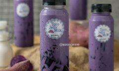 Resep Taro Jelly Milk Dari sarongsarie