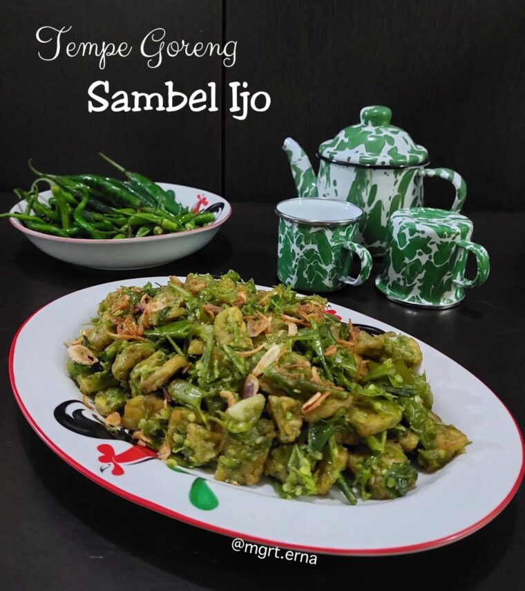 Resep Tempe Goreng Sambel Ijo Dari mgrt.erna