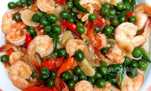 Udang Tauco Leunca - Masakan dari Tauco