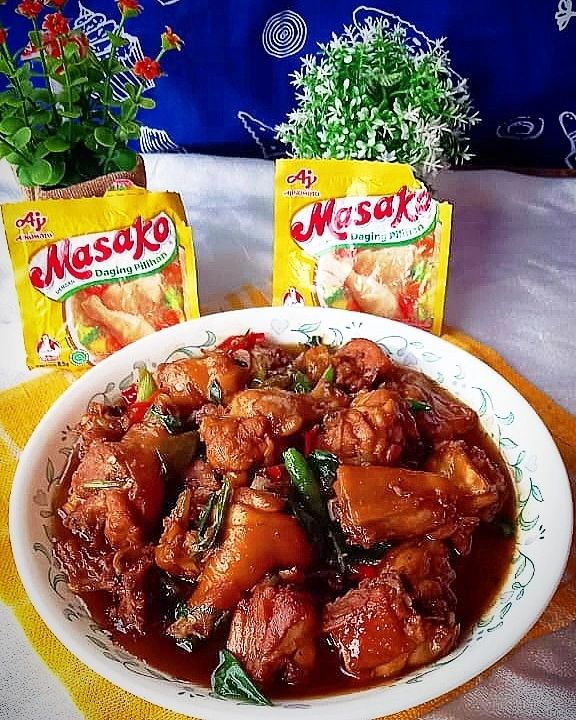 Resep Ayam Tumis Kecap Ala Masako Dari Mama Aurel Aerilyn