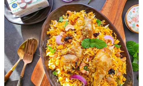 Chicken Briyani Kerala - Masakan dari Ayam dan Santan
