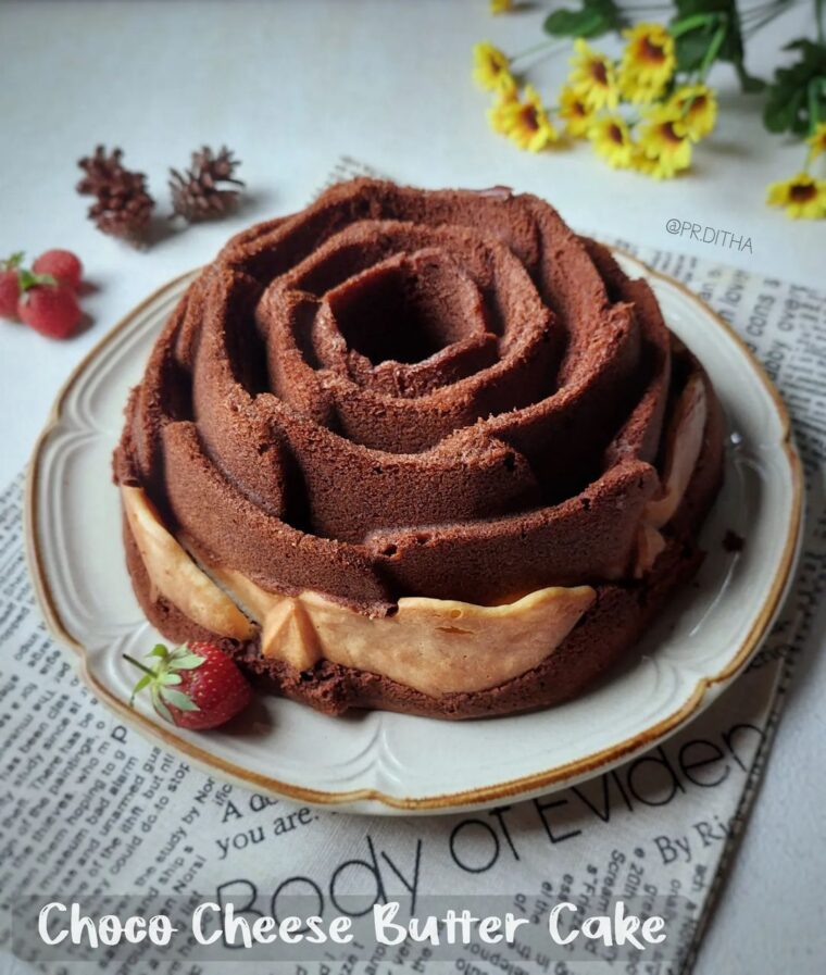Resep Choco Cheese Butter Cake Dari pr.ditha