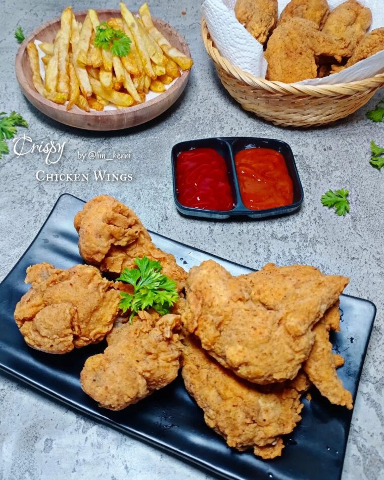 Resep Crispy Chicken Wings Dari lim_henni