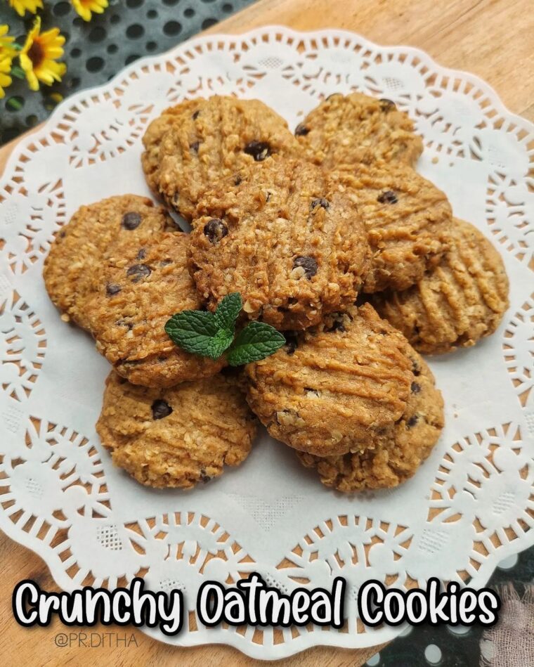 Resep Crunchy Oatmeal Cookies Dari pr.ditha