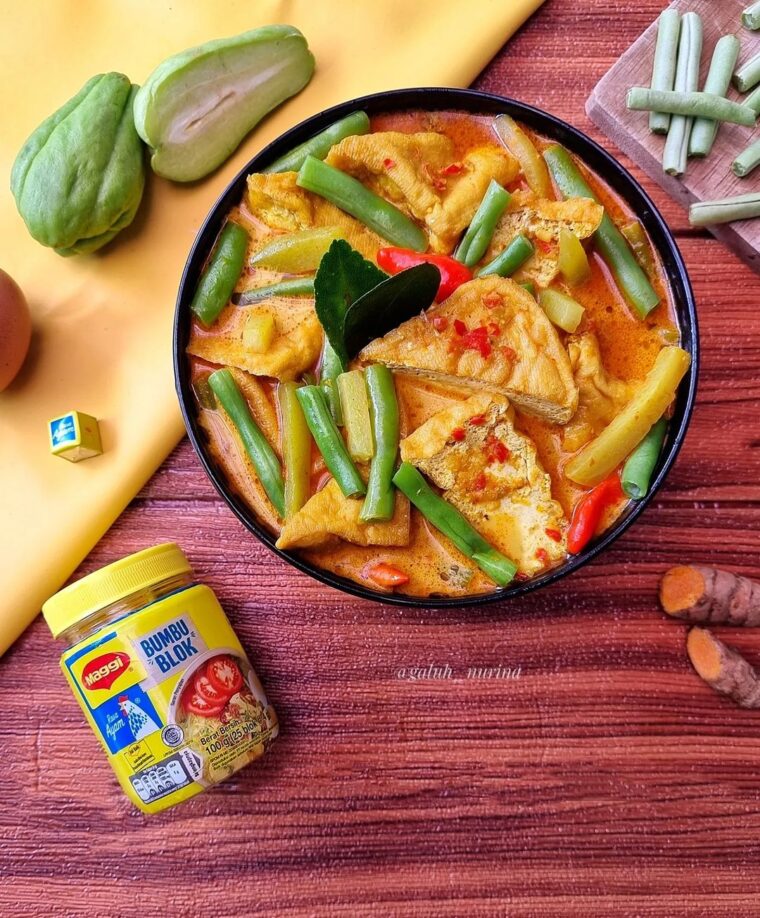 Resep Gulai Sayur Tahu Dari galuh_nurina