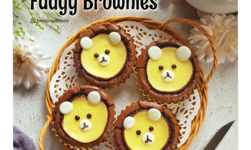 Insert Cheese Fudgy Brownies