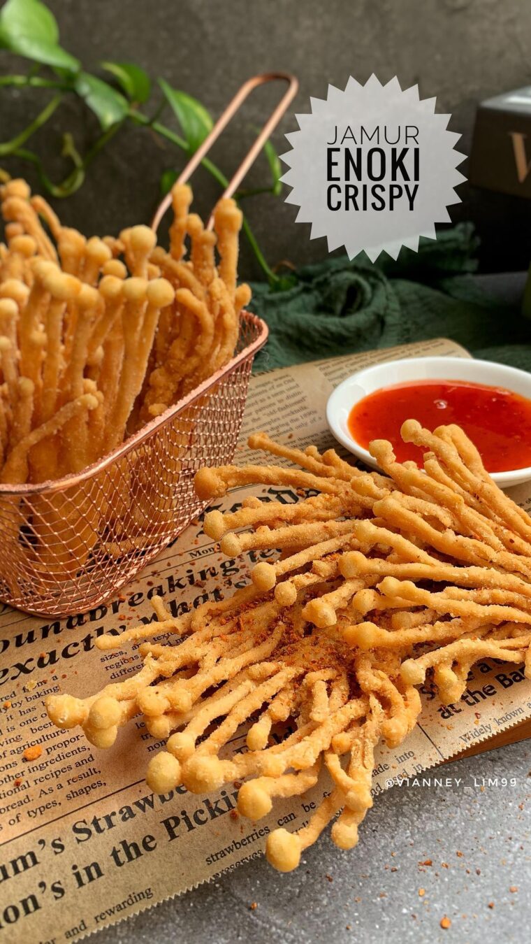 Resep Jamur Enoki Crispy Dari vianney_lim99