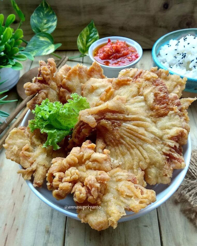 Resep Jamur Tiram Crispy Dari annasupriyanto