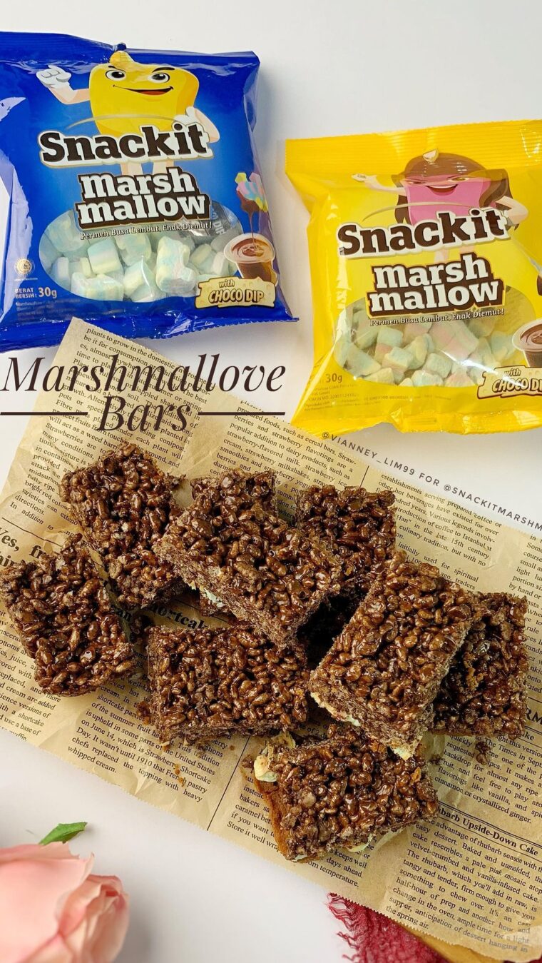Resep Marshmallove Bars Dari vianney_lim99