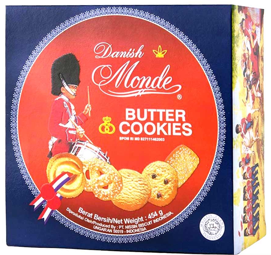 Jajanan Indomaret - Monde Butter Cookies