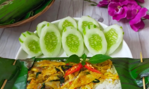 Nasi Bakar Ayam Kemangi - Masakan dari Santan