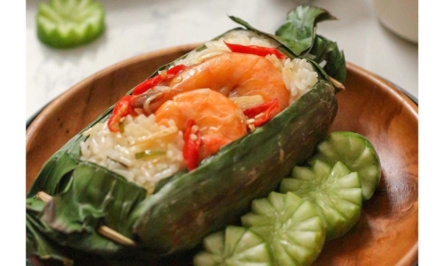 Nasi Bakar Udang