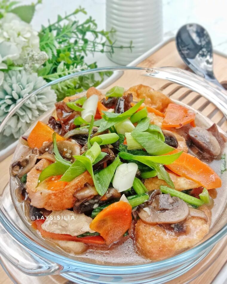 Resep Sapo Tahu Ayam Jamur Dari laysisilia