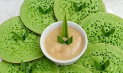 Serabi Pandan Kinca Durian