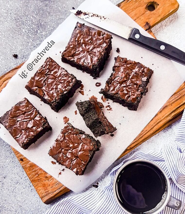Resep Shiny Brownies Dari rachveda