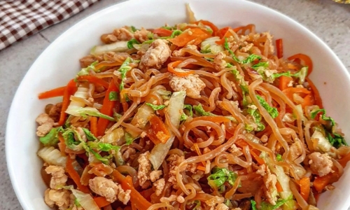 Shirataki Noodles Stir Fry