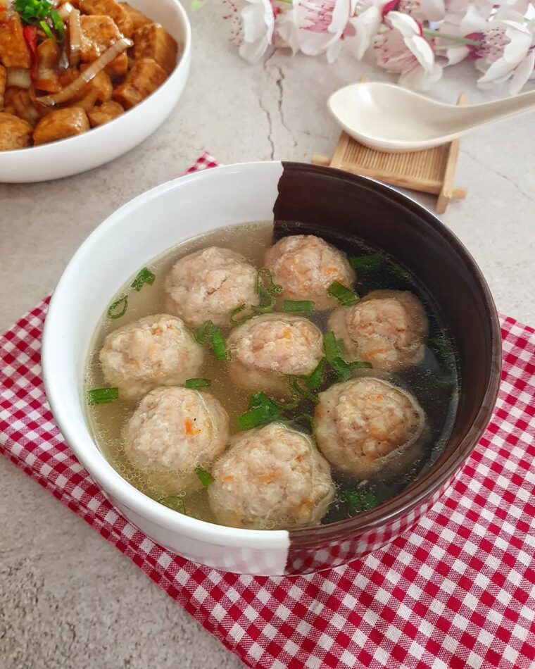 Resep Sup Bola Ayam Wortel Dari yscooking