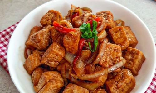 Tahu Saus Lada Hitam