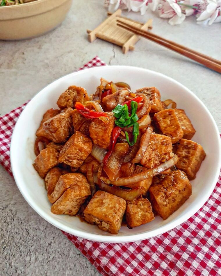 Resep Tahu Saus Lada Hitam Dari yscooking