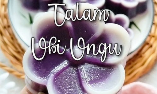 Talam Ubi Ungu - Kue dari Ubi