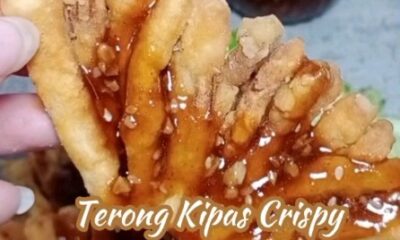 Terong Kipas Crispy - Masakan dari Terong