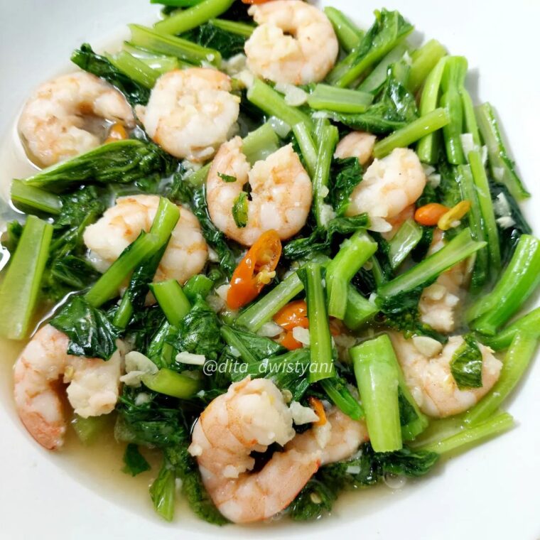 Resep Tumis Sawi Udang Dari dita_dwistyani