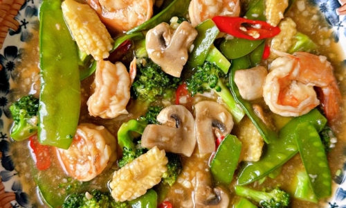 Tumis Sayur Udang - Masakan dari Jahe