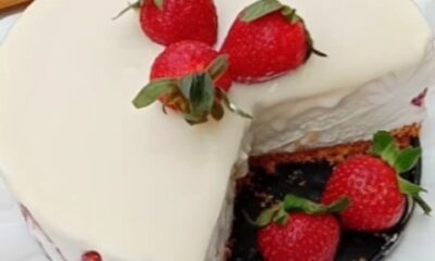 Unbaked White Chocolate Cheese Cake