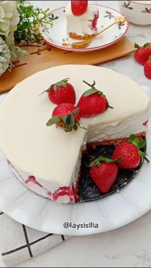 Resep Unbaked White Chocolate Cheese Cake Dari laysisilia