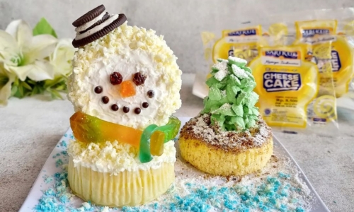 Yukidaruma Cheese Cake - Kue dari Kismis