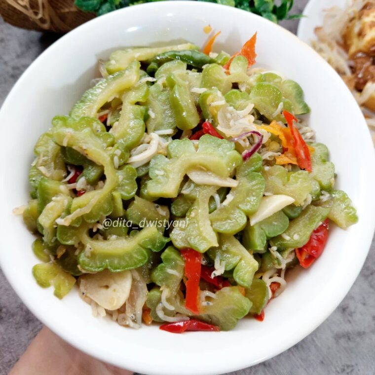 Resep Tumis Pare Teri Medan Dari dita_dwistyani