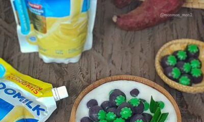 Biji Salak Ubi Ungu - Minuman dari Ketan