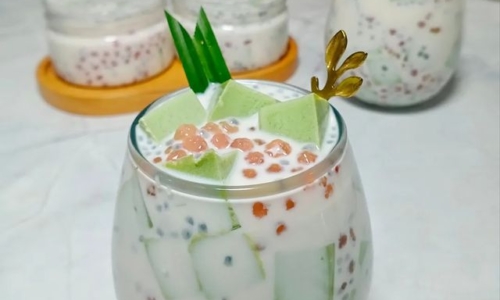 Es Puding Pandan