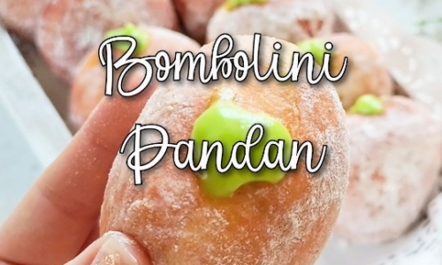 Bombolini Pandan Custard