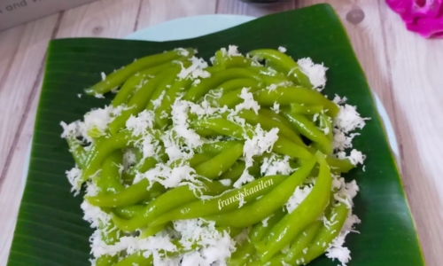 Cenil Pandan Tepung Beras