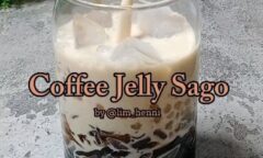 Resep Coffee Jelly Sago Drink Dari lim_henni