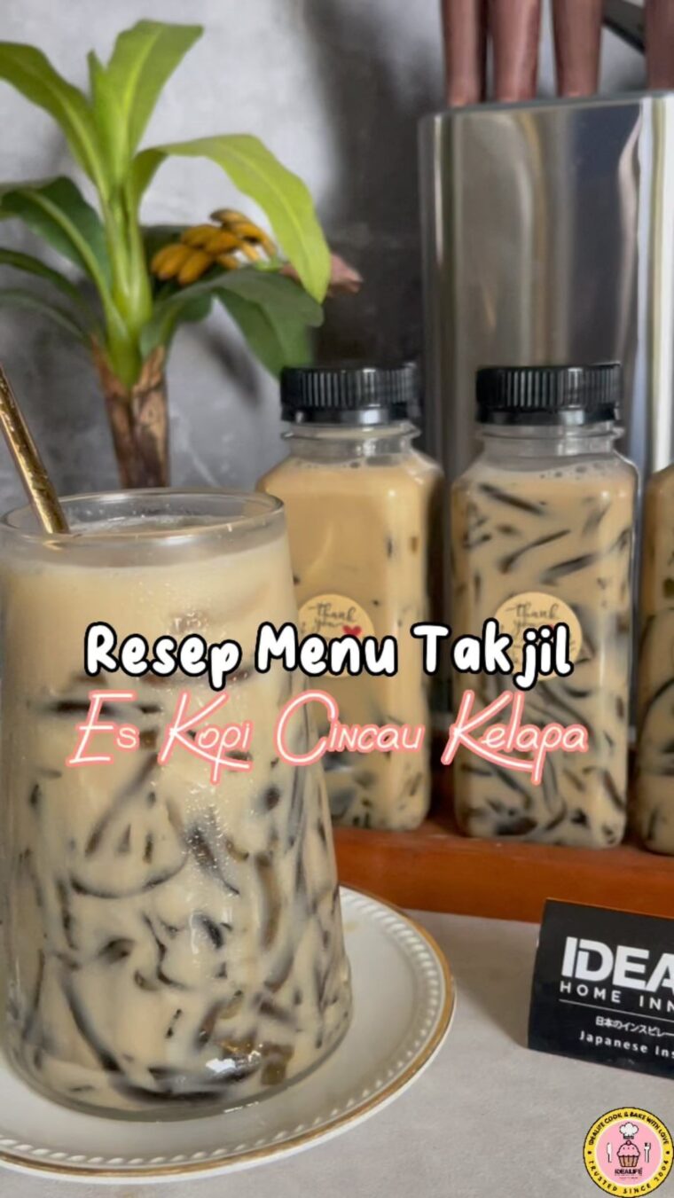 Resep Es Kopi Cincau Kelapa Dari dapoererna