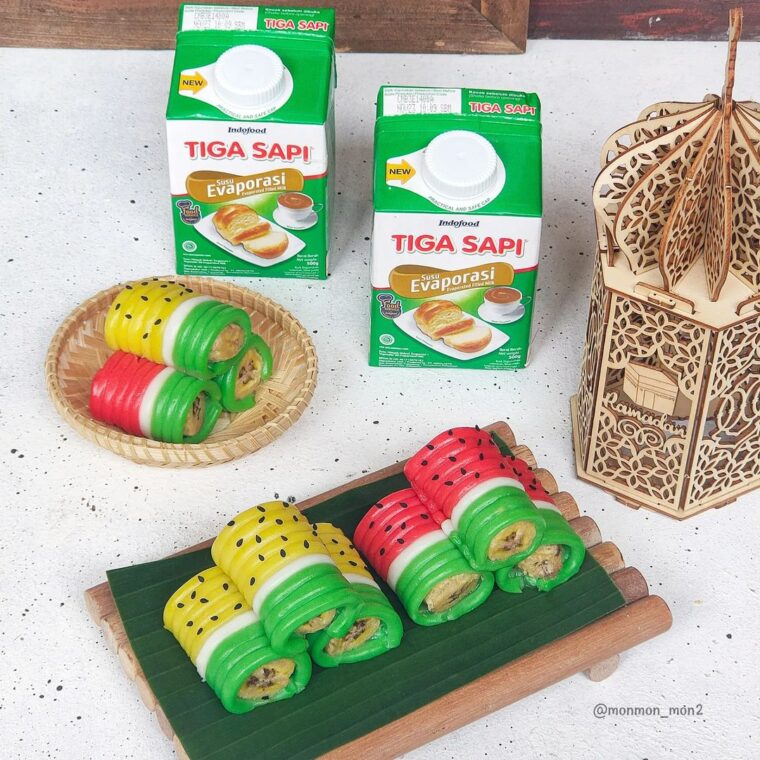 Resep Kue Nagasari Gulung Dari monmon_mon2