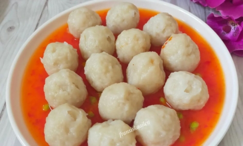 Pempek Bulat Cuko Merah