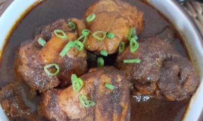 Rawon Ayam - Masakan dari Ayam dan Cabai