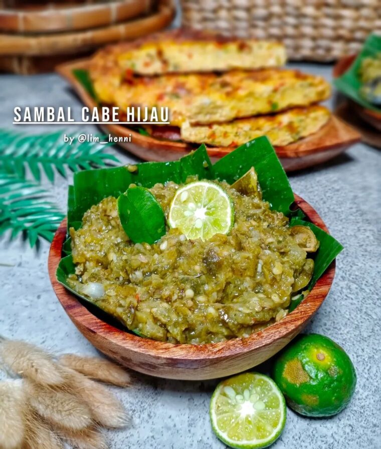 Resep Sambal Cabe Hijau Dari lim_henni