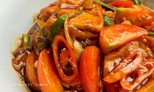 Tahu Cah Cabe Tomat