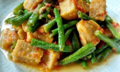 Resep Tumis Kacang Panjang & Tempe Dari annasupriyanto